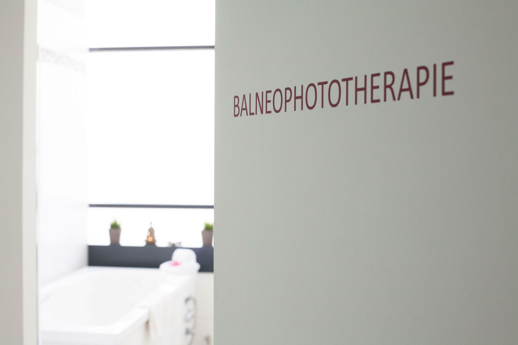Balnoephototherapie Bild einer Balnoephototherapie